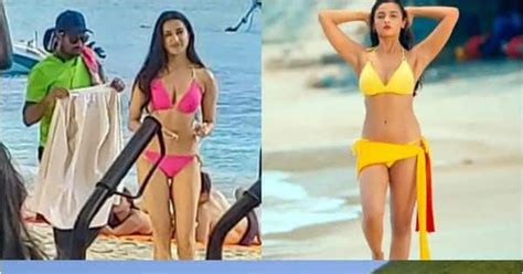 Shraddha Kapoors Bikini Picture Gets Leaked Alia Bhatt Disha Patani