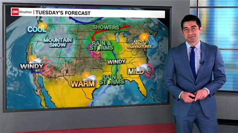 Weather Forecast Wetter Weather Sets Up Across The South Cnn Video