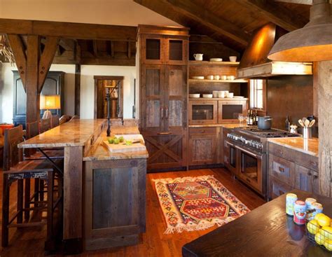 10 Of The Most Beautiful Rustic Kitchen Cabinets Housely