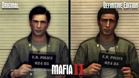 Mafia 2 Definitive Edition Vs Mafia 2 Graphics Comparison Youtube