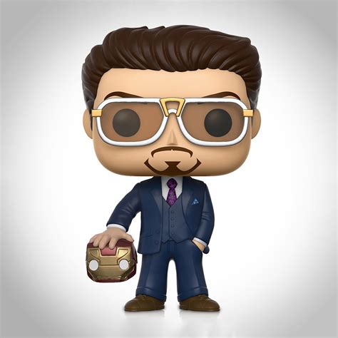 Tony Stark Suit Funko Pop Stan Lee Signed Rare T Touch Of Modern
