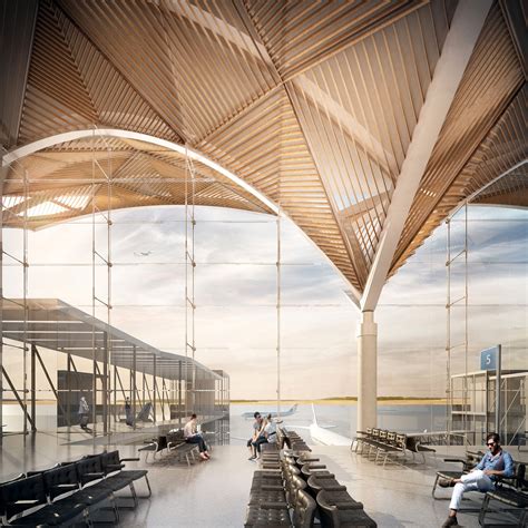 Rostov Airport Competition Haptic Architects Behance