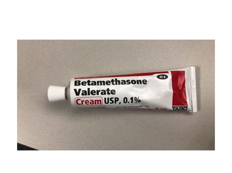 Betamethasone Valerate Cream Usp 01 45 G Taro Pharmaceuticals Rx