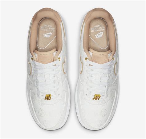 The air force 1 low lxx will be available at nike.com, with a release date to be announced. Nike Air Force 1 Lux White Metallic Gold Bio Beige 898889 ...