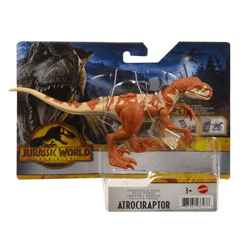 Dinossauro Atrociraptor Jurassic World Mattel Fátima Criança