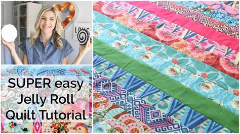 Easy Beginner Quilting Tutorial With A Jelly Roll Quilting 101