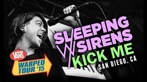 Sleeping With Sirens Kick Me Live Vans Warped Tour Youtube