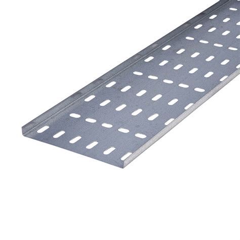 Trench Light Duty Cable Tray 125 X 150 X 3000mm Galvanised Steel