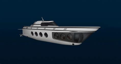 65m Luxury Undersea Yacht Phoenix 1000 By Us Submarines — Yacht Charter