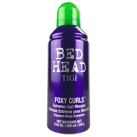 Tigi Bed Head Foxy Curls Extreme Curl Mousse 8 45 Oz Walmart Com