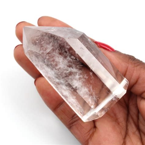 Rock Crystal Prism Madagascar 130gr 70mm Ref 190901696