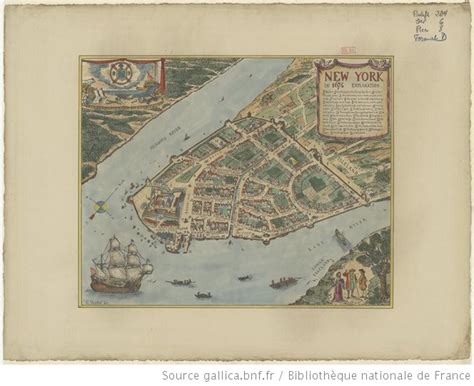 New York In 1674 C Vardel Fec It Gallica