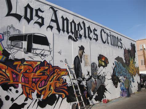 Eclectix Arts Los Angeles Crimes Street Art