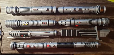 My 3d Printed Lightsaber Collection Rlightsabers