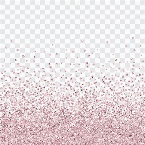 16 Glitter Confetti Border Overlay Papers