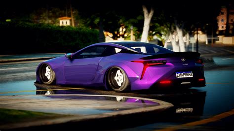 2017 Lexus Lc 500 Liberty Walk Add On Gta5