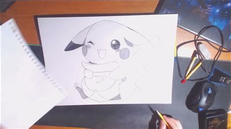 Drawing Pikachu Adorable Pokémon Fan Art Timelapse Jtlie Youtube