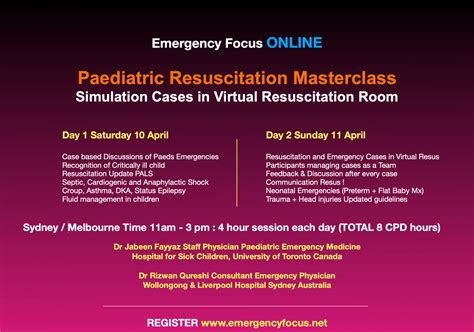 Paediatric Resuscitation Masterclass