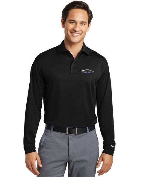 Nike Golf 604940 Tall Long Sleeve Polo Shirt For Men