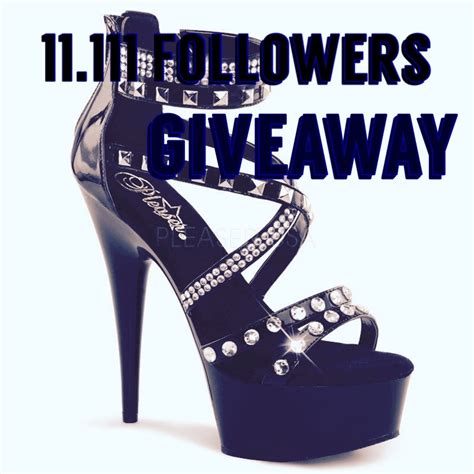 Miss Chastity Giveaway I Just Reached 11 111 Followers Of Course I Can’t Celebrate This Wit