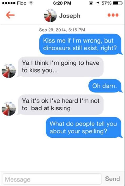 funny way to start conversation on tinder funny goal