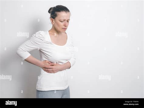 Woman With Appendicitis Hi Res Stock Photography And Images Alamy