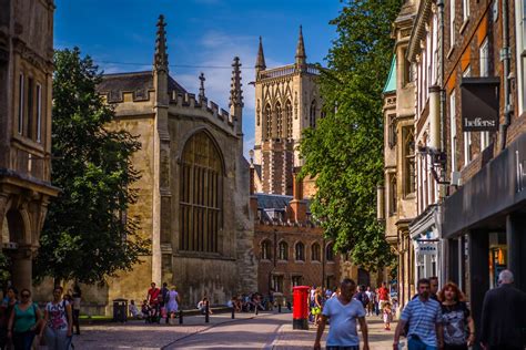 Università Di Cambridge Punti Di Interesse A Centro Città Di