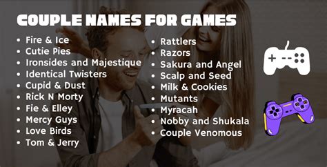 Cute Gamer Couple Nicknames For Duo In Updated