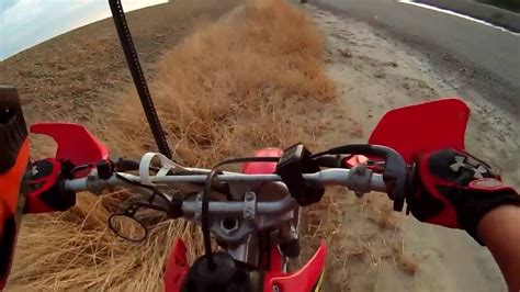Kid Crashes Dirt Bike Ttr 125 Youtube