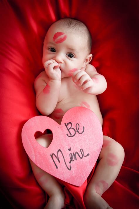 Valentine Baby Portraits Valentines Baby Photos Valentine Baby