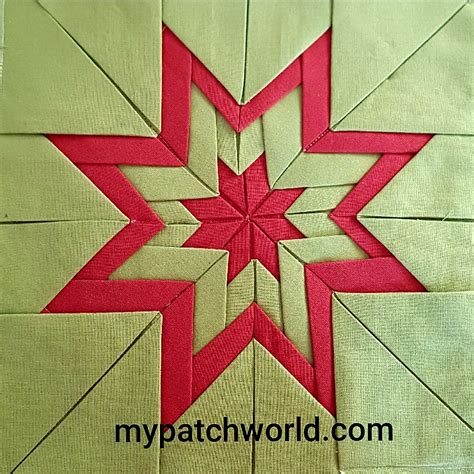 Folded Star Potholder Tutorial All About Patchwork And Quilting