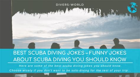 Best Scuba Diving Jokes Funny Jokes About Scuba Diving