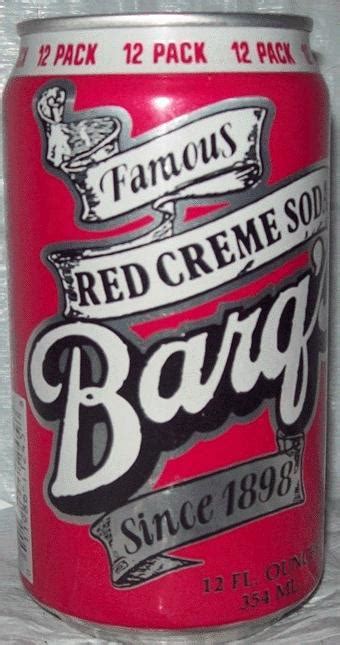 Barqs Cream Soda Red 354ml Red Creme Soda 12 United States