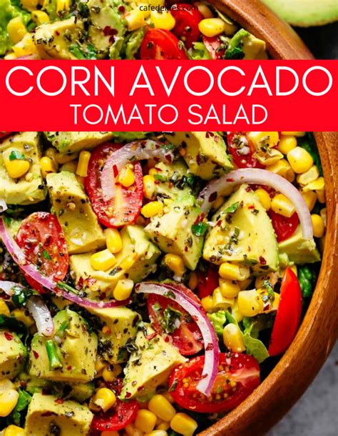 Corn Avocado Tomato Salad Is A Fresh And Satisfying Side Dish Or Main