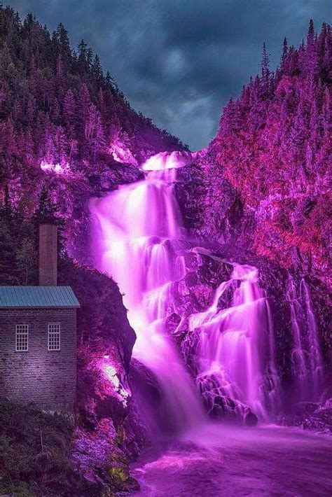 Pin De Helen Dana En Waterfalls Paisaje De Fantasía Fondos De