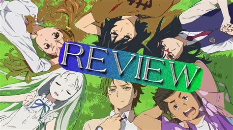 Anohana Anime Review Youtube