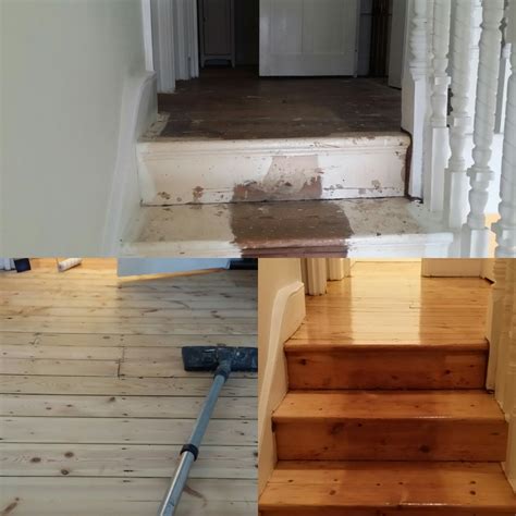 Stair And Landing Floor Sanding Absolute Floor Sanding And Refinishing