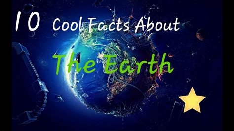 10 Cool Facts About Planet Earth Youtube