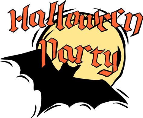 Halloween Party Clip Art Clipart Best