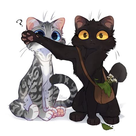Ych 由 Graypillow 在 Deviantart 上完成 Иллюстрации кошек Милые котики Рисунки животных