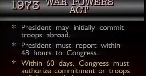 War Powers Act February 26 1991 C