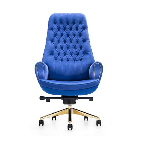 Leather Office Chair Model Pof Pof 9132 Premium Office Furniture