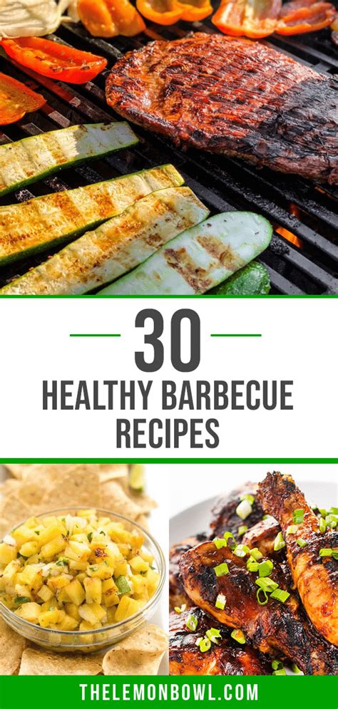 Healthy Barbecue Recipes The Lemon Bowl