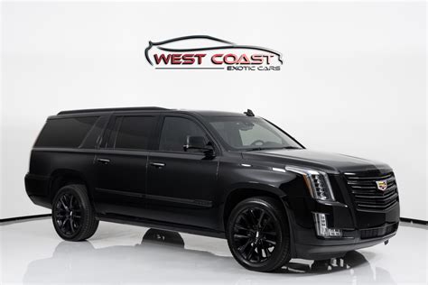 Used 2015 Cadillac Escalade Esv Platinum For Sale Sold West Coast