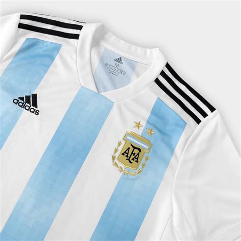 Em celebração ao maior torneio de futebol do mundo, esta camisa masculina é. Camisa Seleção Argentina Home 2018 s/n° Torcedor Adidas ...