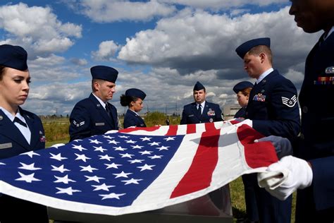 Dvids Images A Final Salute Base Honor Guard Teams Provide Proper