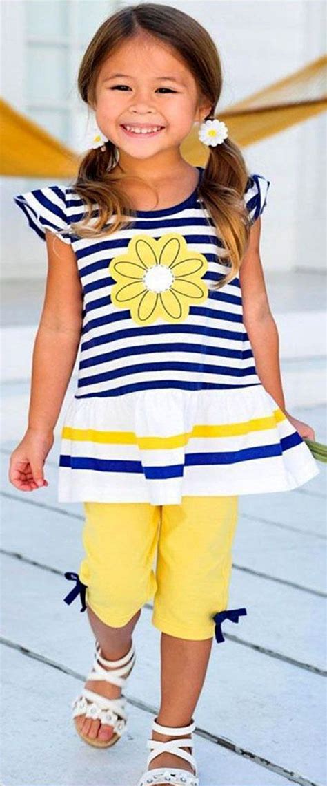 Details About Toddler Kids Baby Girls Summer Outfits Clothes T Shirt