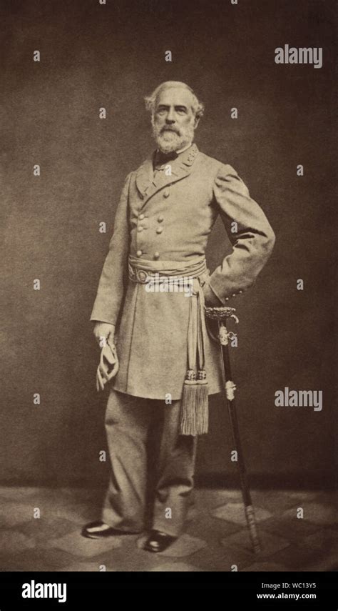 Robert E Lee 1807 70 American Et Soldat Confédéré Commandant De L