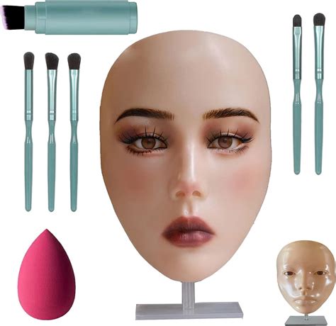 Bskmp 5d Silicone Face Makeup Practice Boardmakeup