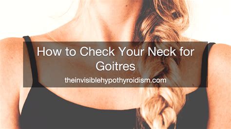 How To Check Your Neck For Goitres